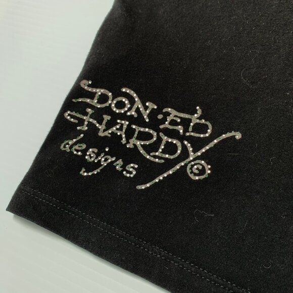 Y2K Ed Hardy Tattooed For Life Jewel Tee S - Picture 5 of 6